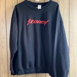 Stoney post Malone crew neck